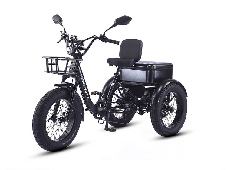 LLAMA Rover 1000W Rear-Drive Foldable Ultra-Range Fat Tire Electric Trike