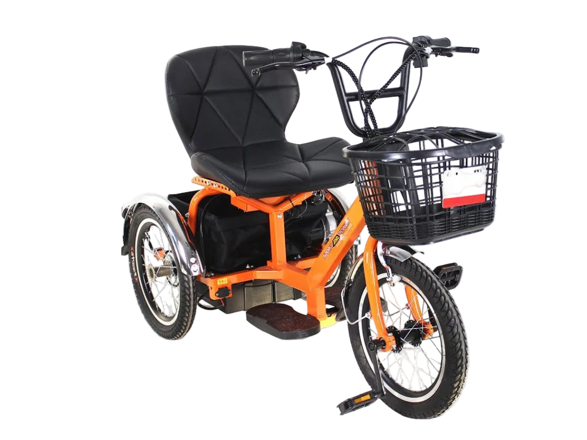 Llama Oasis Electric Trike – Lightweight 250W Compact 3-Wheel Bike for City & Apartment Living – llamatrike