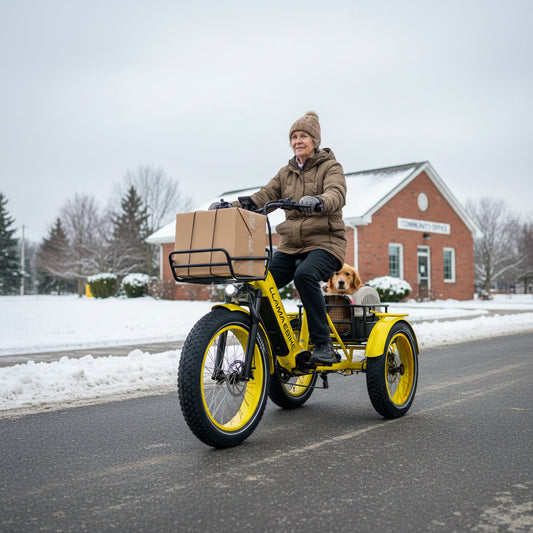 Why I Stopped Waiting for the Plow A Real Winter With the Llama Trike CT10