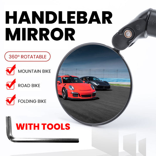 LLAMA TRIKE Foldable Convex Rearview Mirror