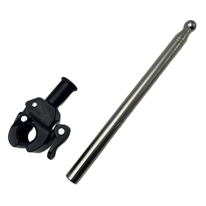 LLAMA TRIKE Extendable Flagpole with Alligator Clip