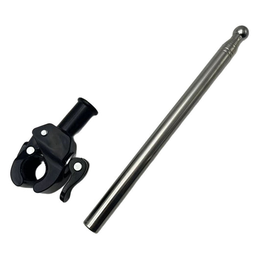 LLAMA TRIKE Extendable Flagpole with Alligator Clip