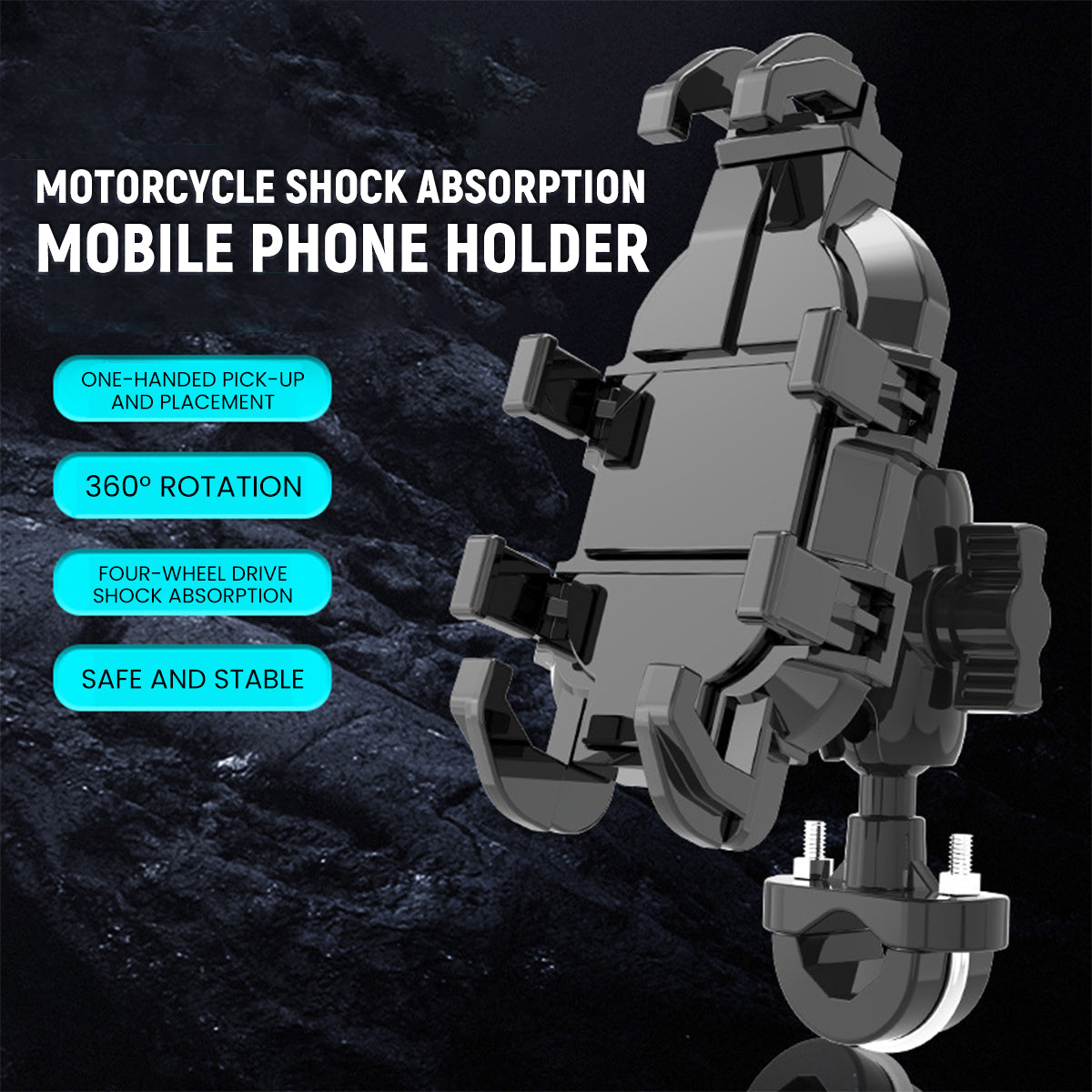 LLAMA TRIKE Shock-absorbing Mobile Phone Holder