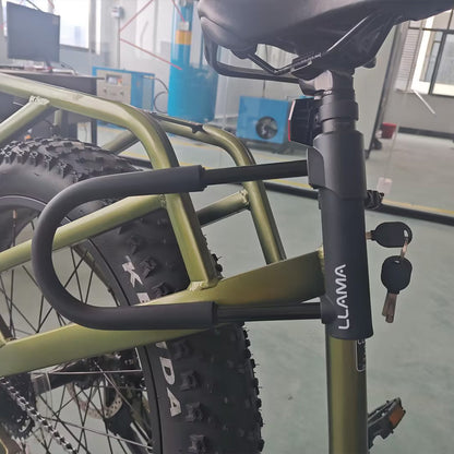 LLAMA TRIKE Heavy-Duty Portable Bike Lock Set