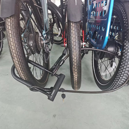 LLAMA TRIKE Heavy-Duty Portable Bike Lock Set