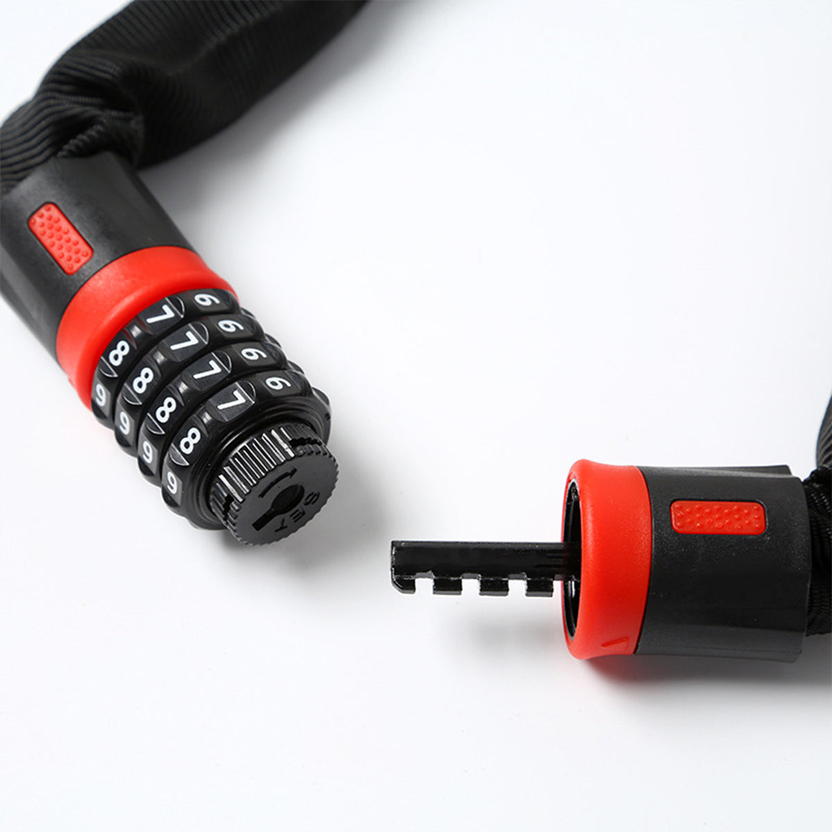 LLAMA TRIKE Modern Minimalist Bike Chain Lock with Combination Code