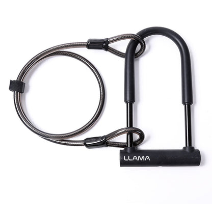 LLAMA TRIKE Heavy-Duty Portable Bike Lock Set