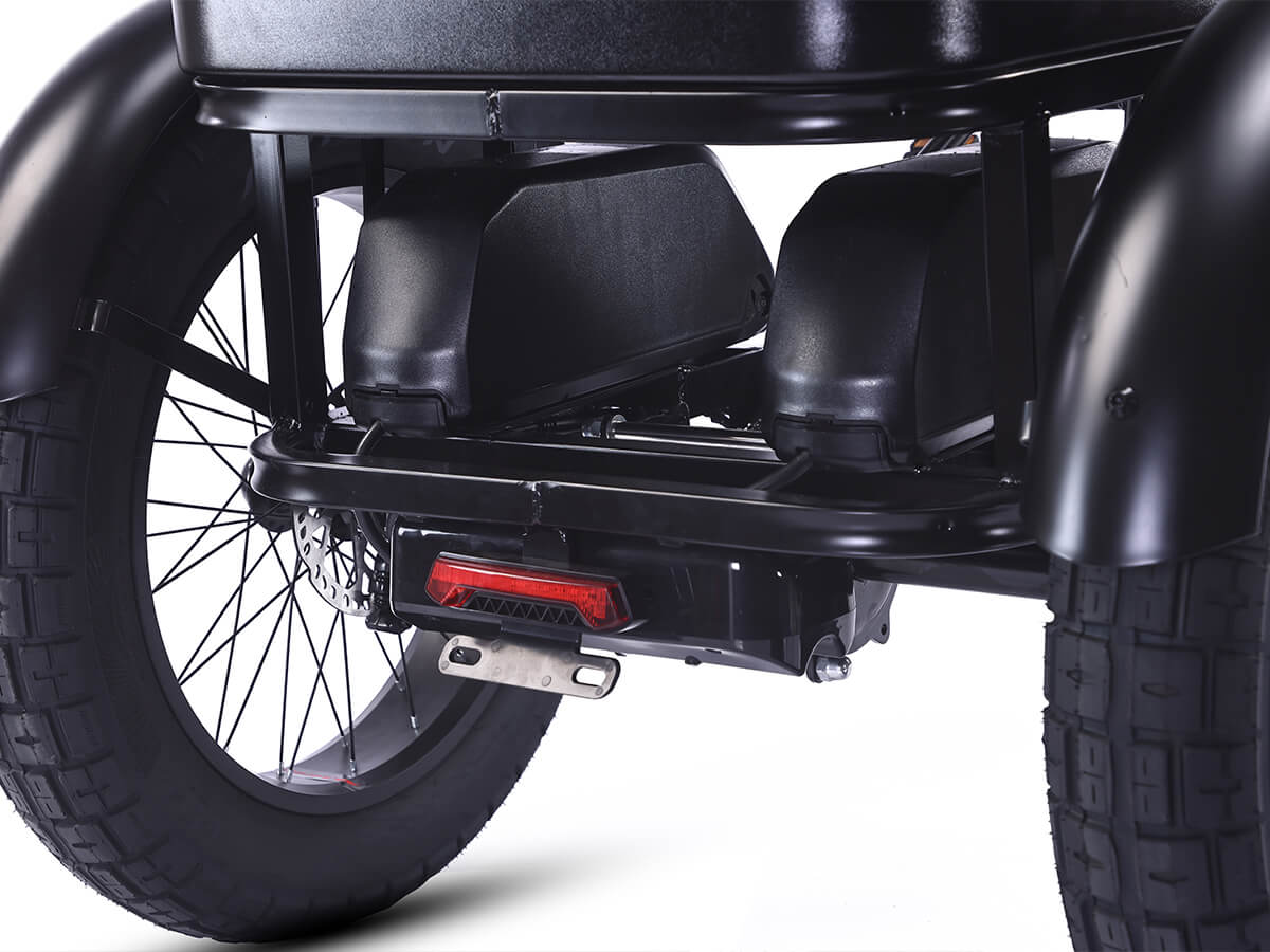 LLAMA Rover 1000W Rear-Drive Foldable Ultra-Range Fat Tire Electric Trike
