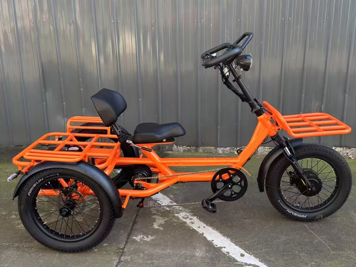 LLAMA Trike ST10 Step-Through Fat Tire Electric Trike