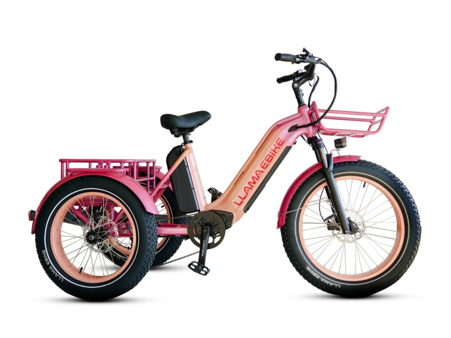 LLAMA Trike CT10 Fat Tire Electric Cargo Trike