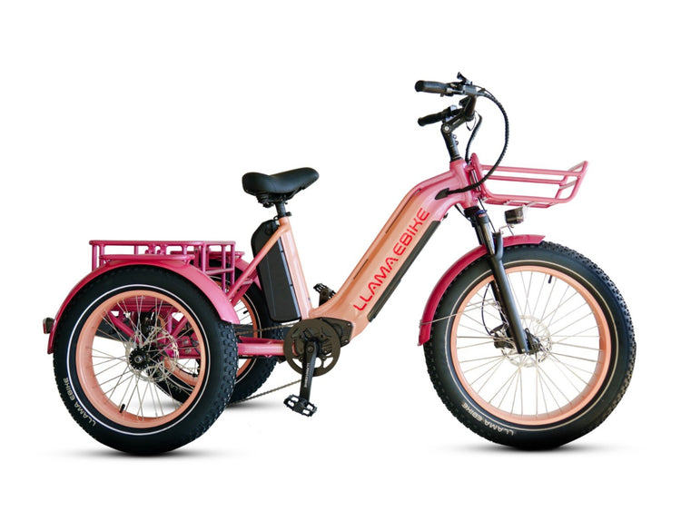LLAMA Trike CT10 Fat Tire Electric Cargo Trike(Fully Assembled)