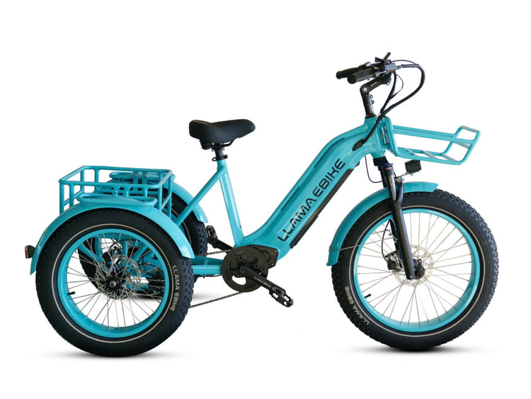 LLAMA Trike CT10 Fat Tire Electric Cargo Trike(Fully Assembled)