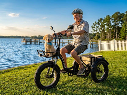 LLAMA Trike FT10 – Foldable Fat Tire Electric Trike