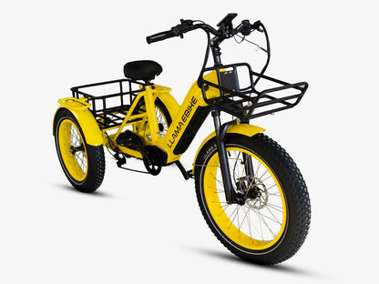 LLAMA Trike CT10 Fat Tire Electric Cargo Trike