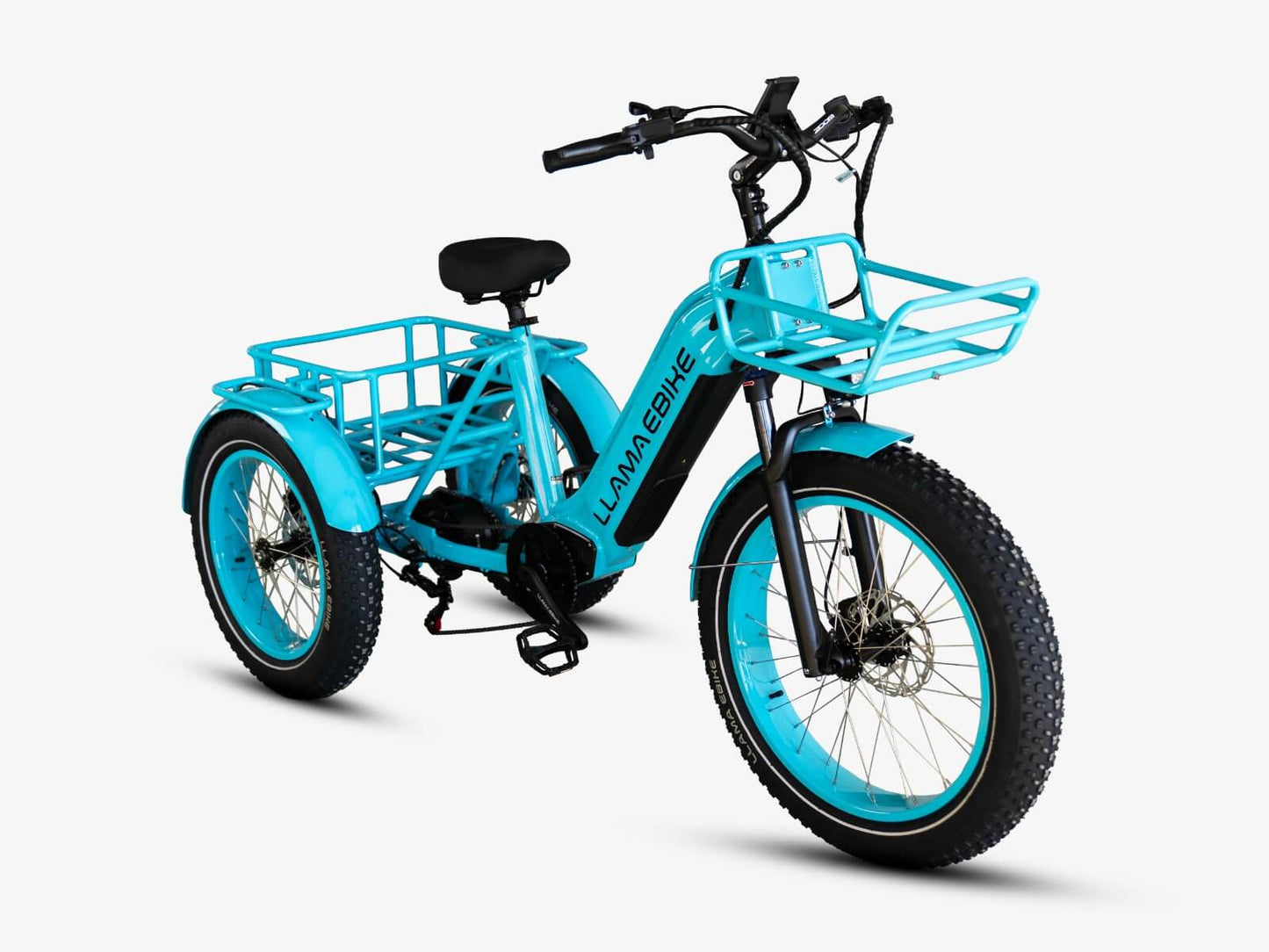 LLAMA Trike CT10 Fat Tire Electric Cargo Trike