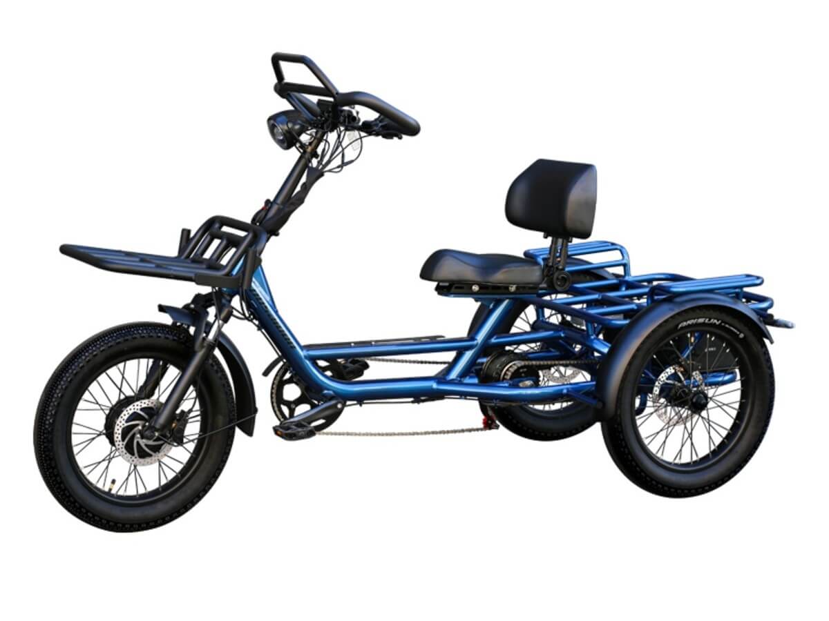 LLAMA Trike ST10 Step-Through Fat Tire Electric Trike