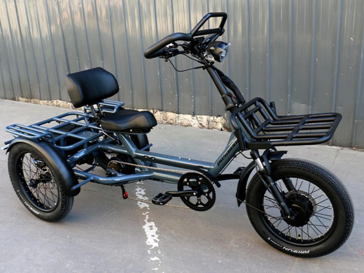 LLAMA Trike ST10 Step-Through Fat Tire Electric Trike
