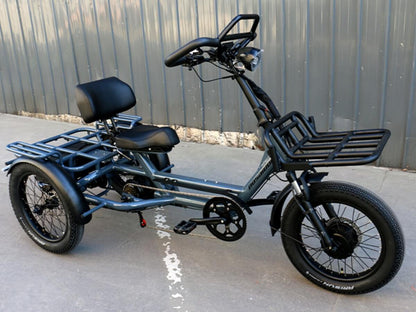 LLAMA Trike ST10 Step-Through Fat Tire Electric Trike